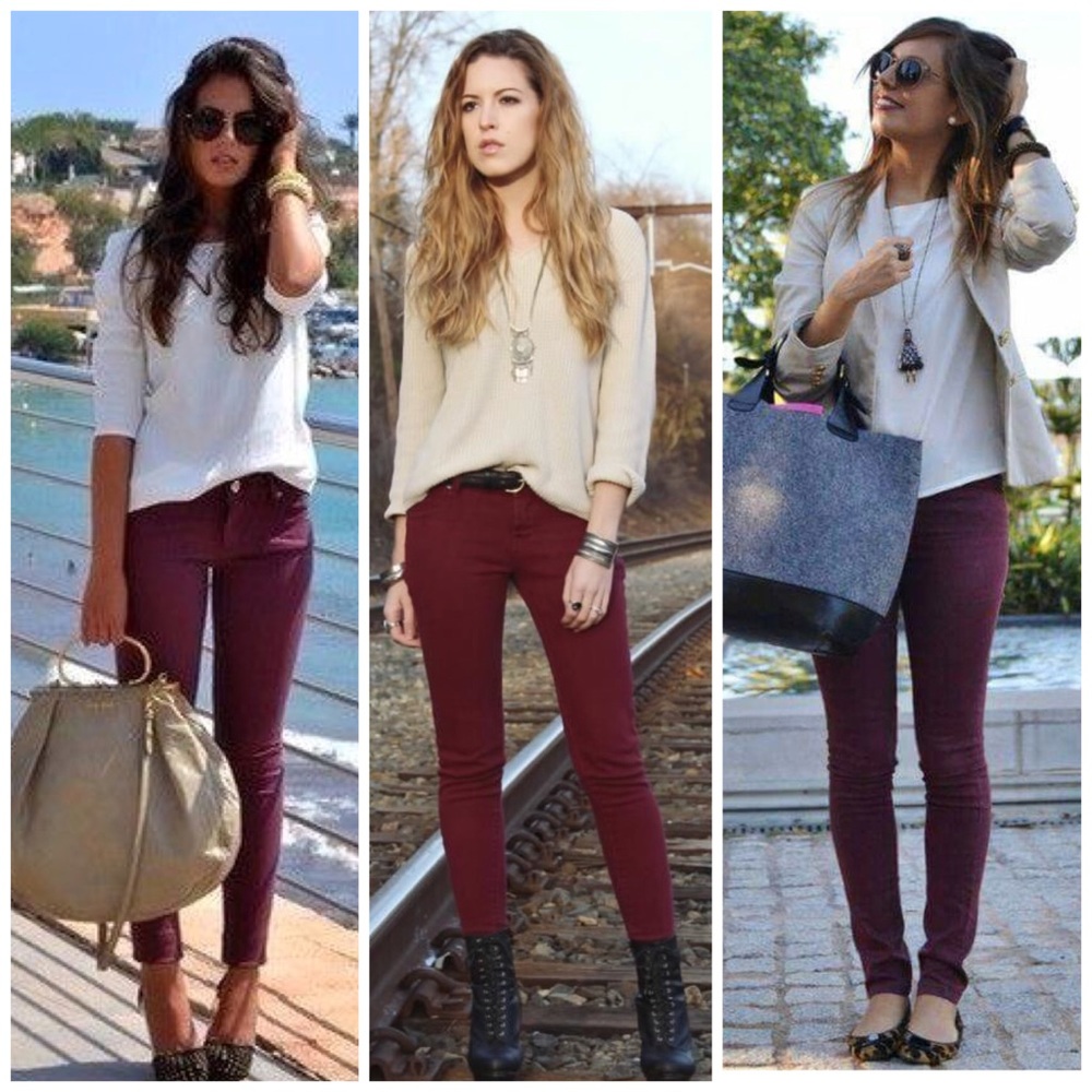 🆕🌸Plum 5 Pocket Skinny Ponte Pant